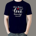 Where There’s Love There’s Life T-Shirt Gandhi Quote thd Hoodie, Sweatshirt | PureTeeCo.com