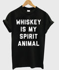 Whiskey Is My Spirit Animal Tshirt Hoodie, Sweatshirt | PureTeeCo.com