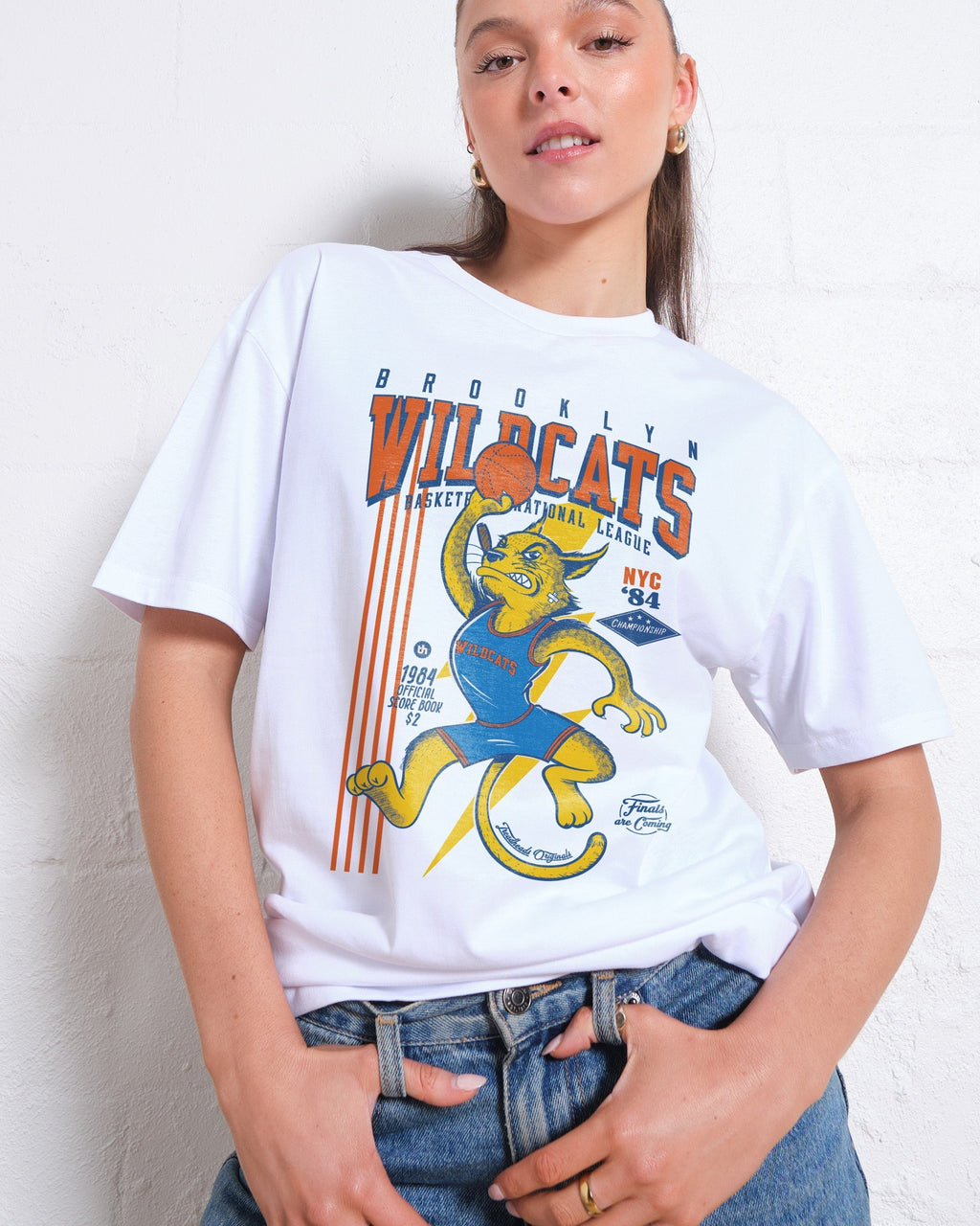 Brooklyn Wildcats T-Shirt Hoodie, Sweatshirt | PureTeeCo.com (Image 3)