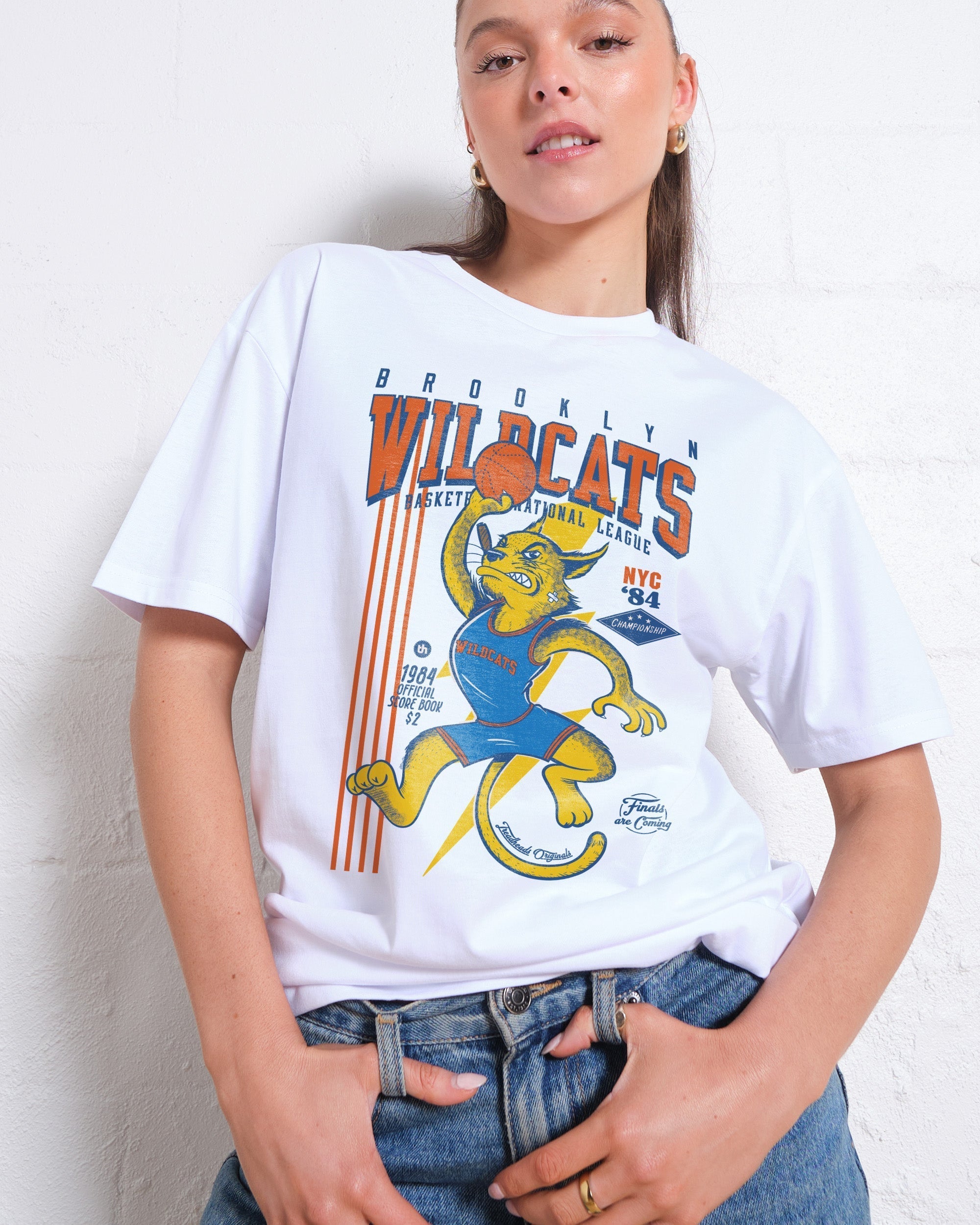 Brooklyn Wildcats T-Shirt Hoodie, Sweatshirt | PureTeeCo.com (Image 3)