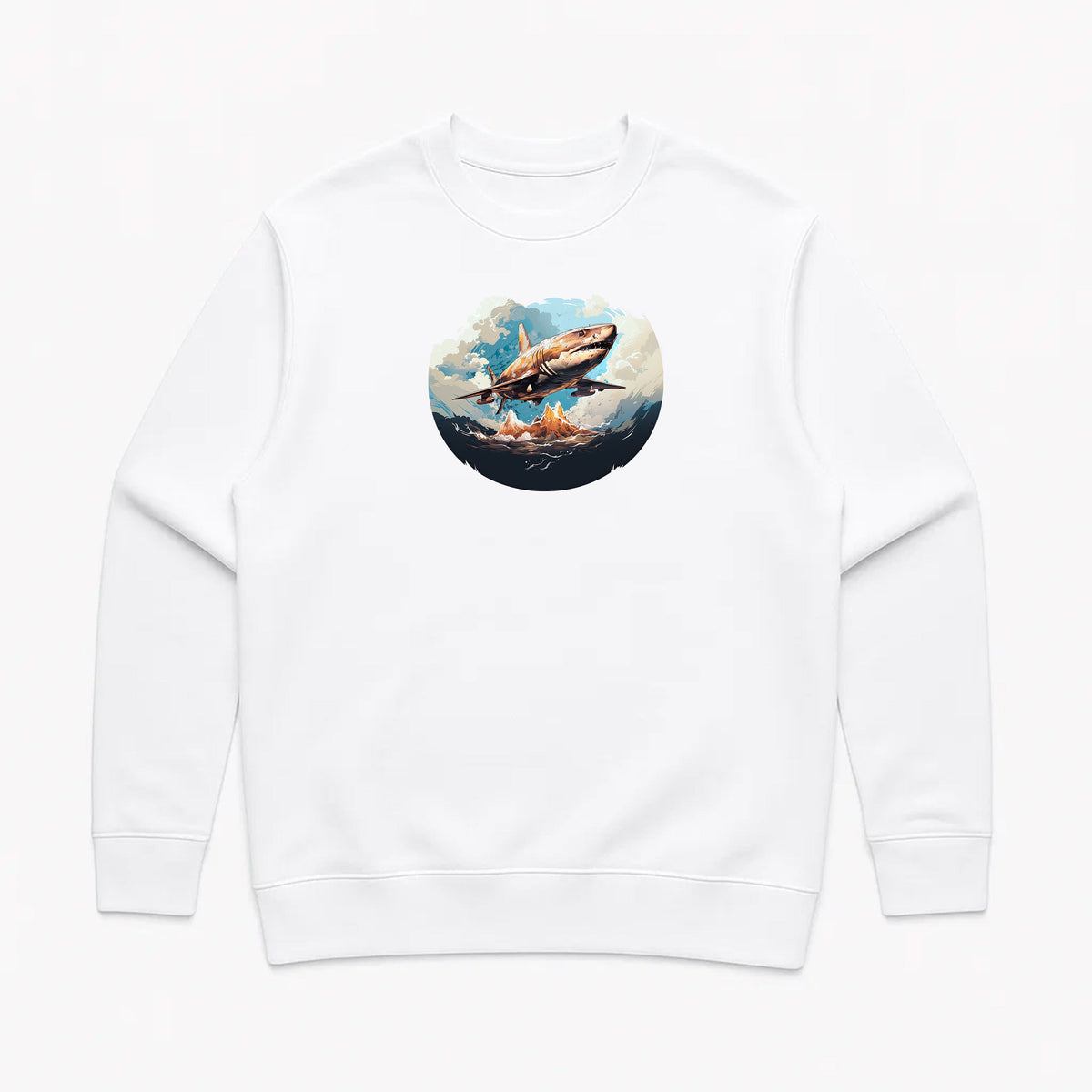 Unisex | Air Shark | Crewneck Sweatshirt