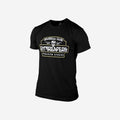 Ultra-Soft Gymreapers Division Tee - Black/White, Men's Summer Cotton T-Shirt Menswear Top Hoodie, Sweatshirt | PureTeeCo.com