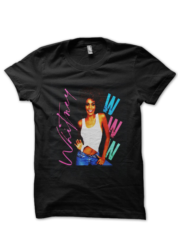 Whitney Houston T-Shirt Style002 Hoodie, Sweatshirt | PureTeeCo.com