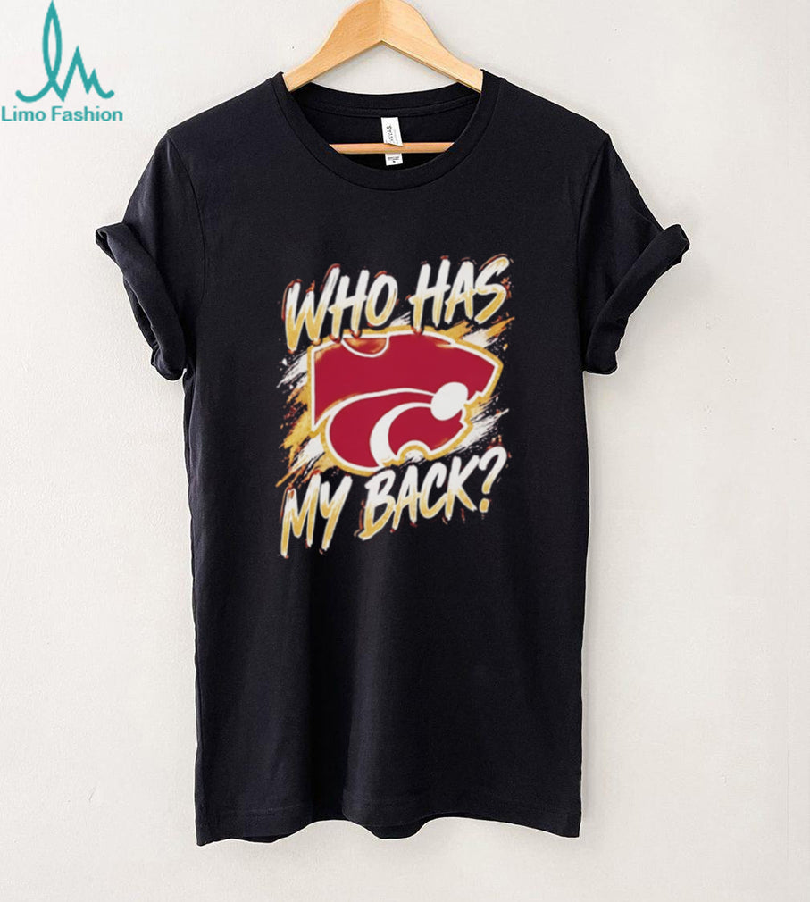 Who has my back Wildcat logo shirt