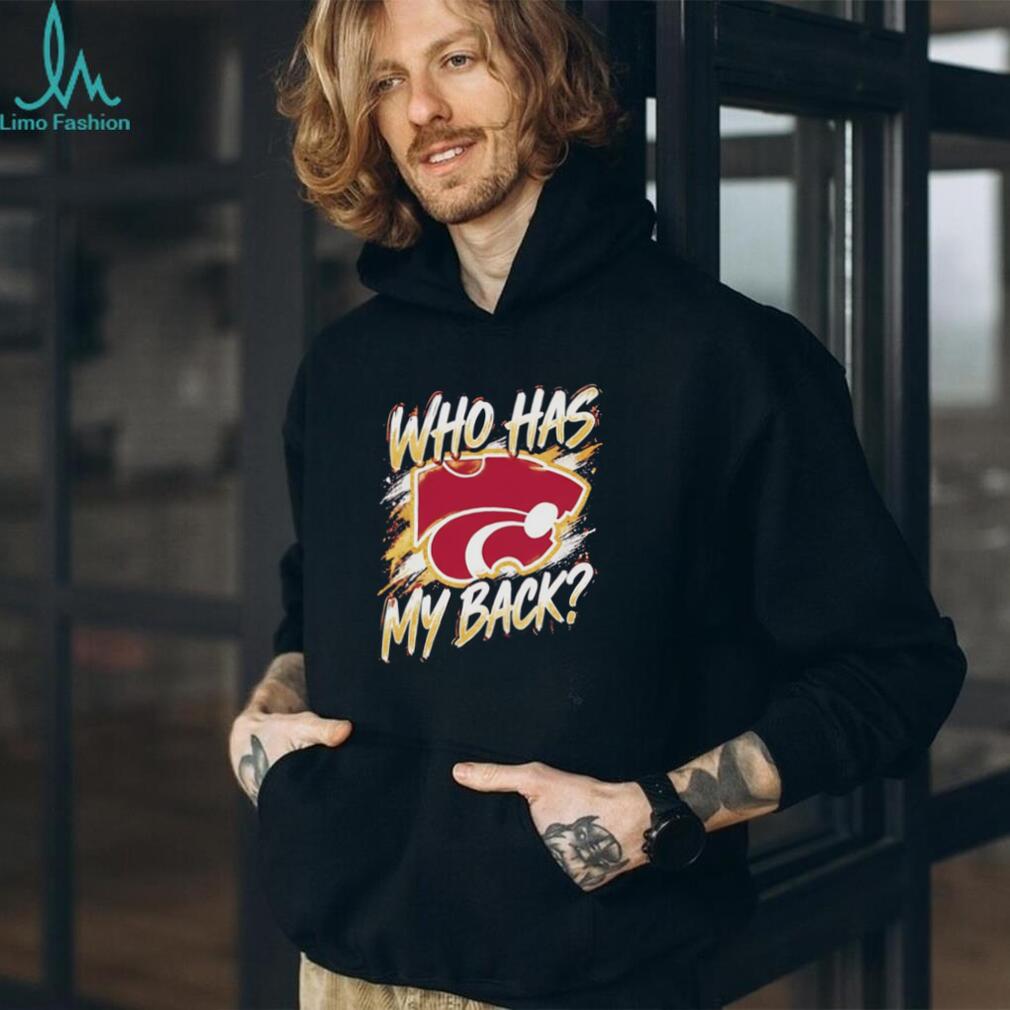 Who has my back Wildcat logo shirt