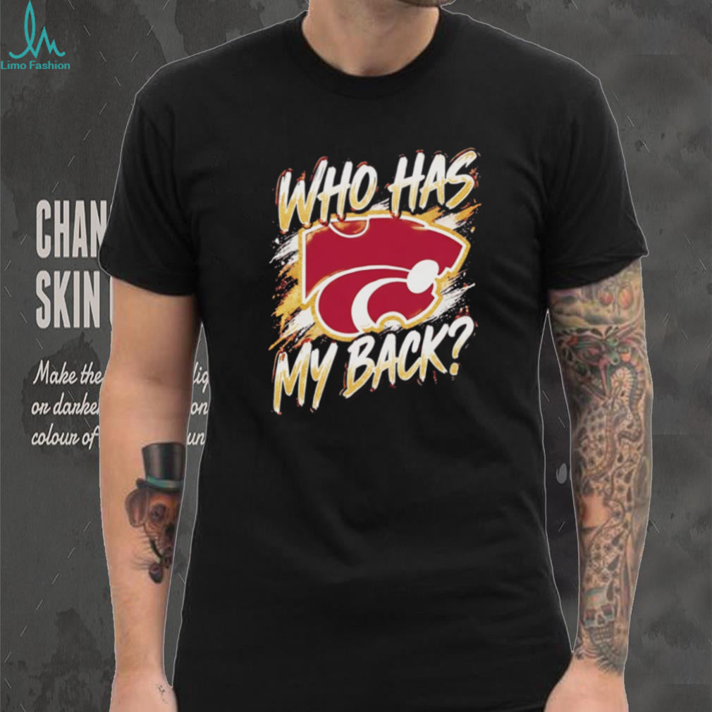Who has my back Wildcat logo shirt