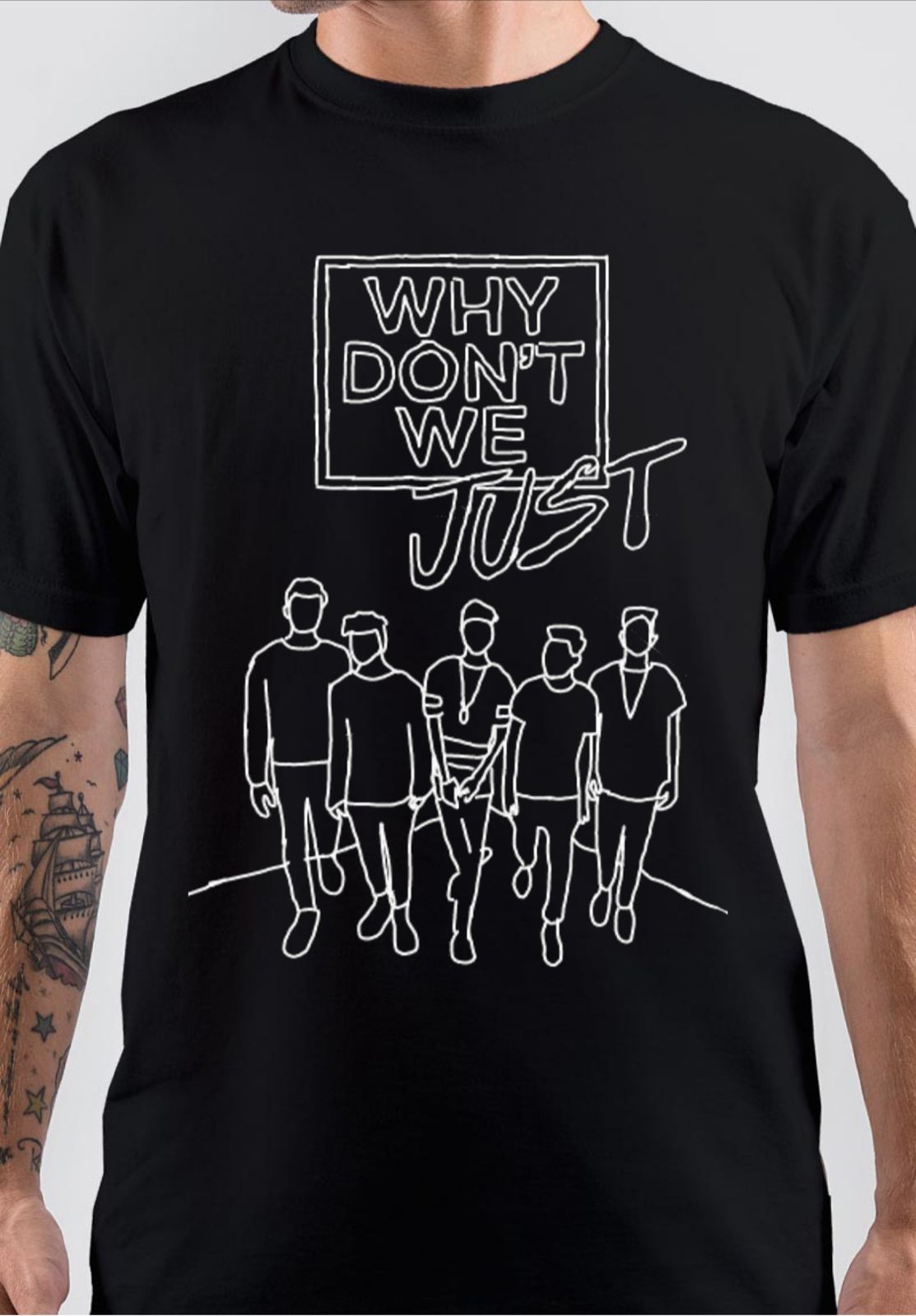 Why Donâ€™t We T-Shirt Hoodie, Sweatshirt | PureTeeCo.com