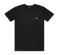 Embroidered Windflowers T-Shirt - Black Hoodie, Sweatshirt | PureTeeCo.com