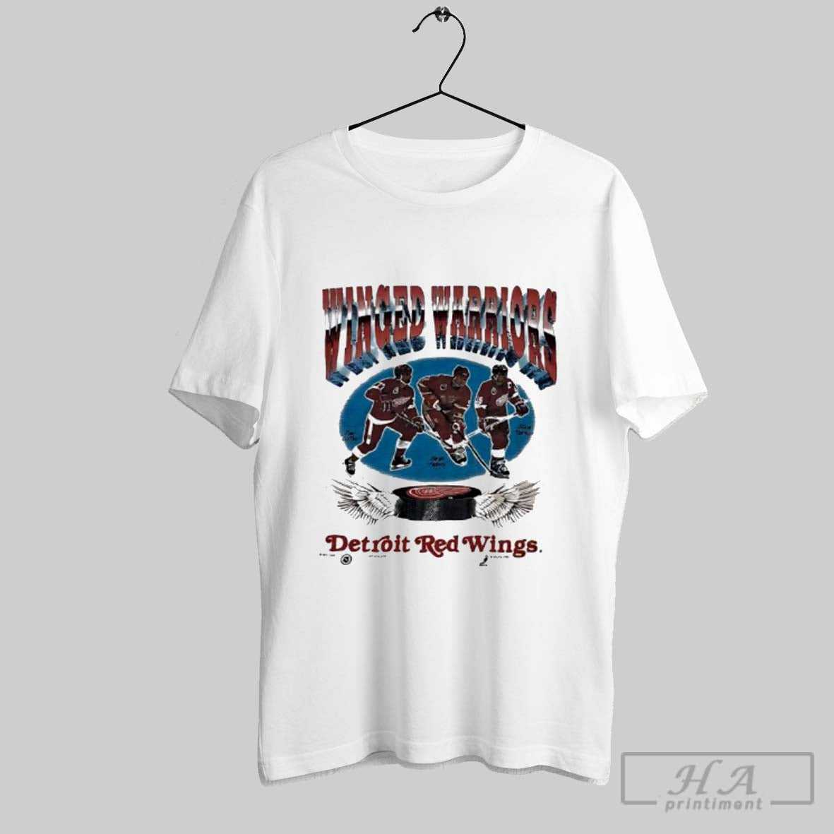 Winged Warriors Detroit Red Wings Shirt Hoodie, Sweatshirt | PureTeeCo.com