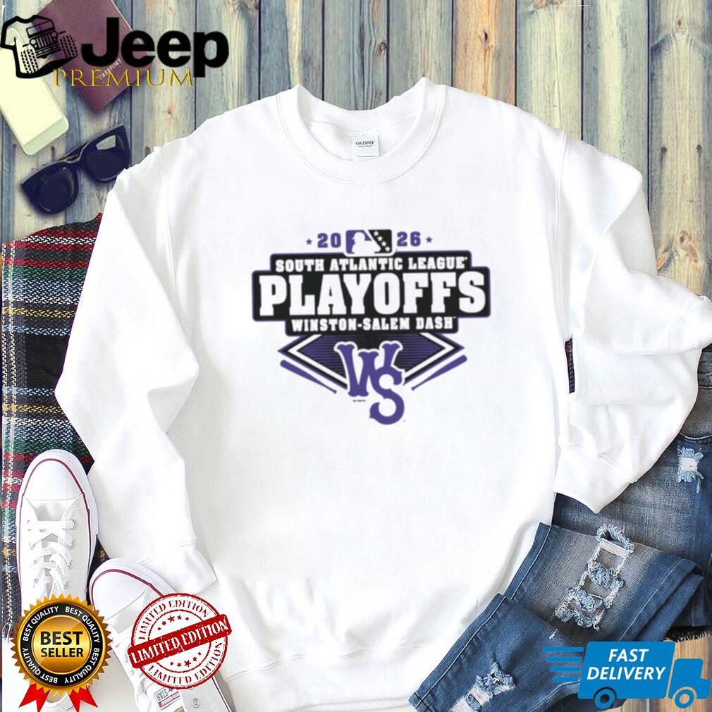 Winston Salem Dash 2026 South Atlantic League Playoff shirt