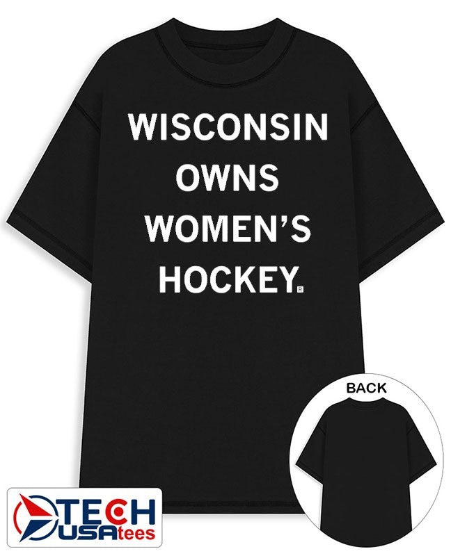 Wisconsin owns women’s hockey shirt