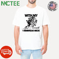 With my last breath 1-800 break-neck flower shirt
