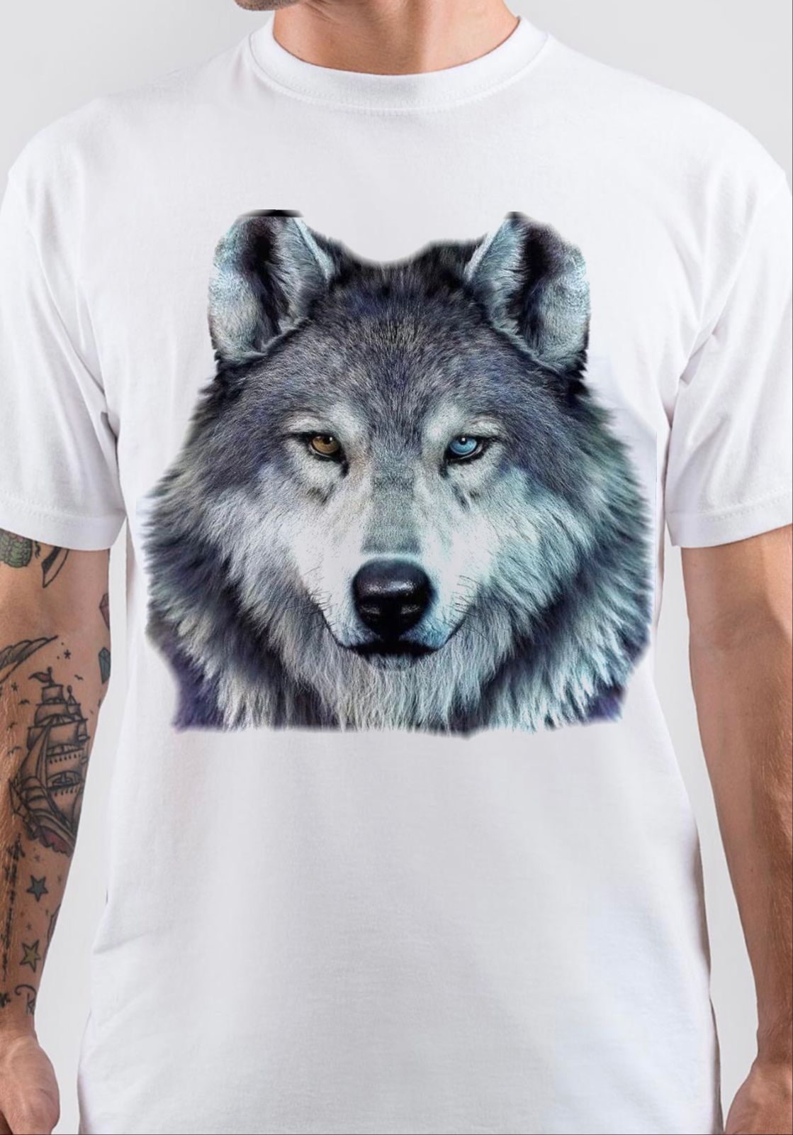 Wolf T-Shirt Style002 Hoodie, Sweatshirt | PureTeeCo.com