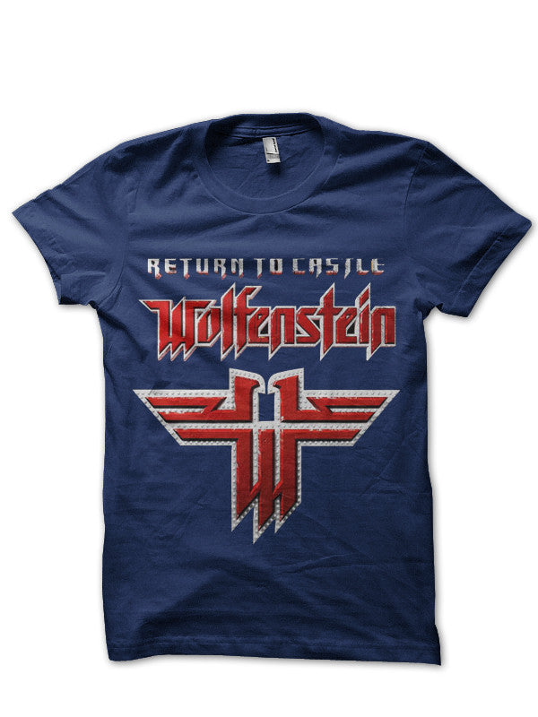 Wolfenstein Return To Castle T-Shirt Hoodie, Sweatshirt | PureTeeCo.com