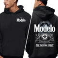 M0del0 Especial The Fighting Spirit Classic Logo 2 Sides Hoodie/Sweatshirt(No Hood)/T-Shirt, For Men/Women