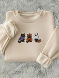 Women's   Drop Shoulder Sweatshirt, Casual Long Sleeve Round Neck Pullover for Daily Wear, Ladies Fall & Winter Clothes...