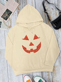 Women's Cartoon  Print Drawstring Pocket Hoodie, Casual Drop Shoulder Long Sleeve Hooded Sweatshirt, Lady Fall & Winter...