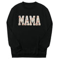 Women's Floral & Letter Print Round Neck Sweatshirt, Casual Long Sleeve Crew Neck Pullover for Fall & Winter, Women's...