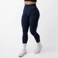 Women's Gymreapers Legacy Cobalt Leggings - Seamless Knit Compression Bottom T-Shirts, Hoodie, Sweatshirt | PureTeeCo.com
