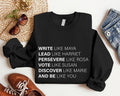 Women's History Month Sweatshirt, Inspirational Hoodie, Historical Leaders Sweater, Equality Hoodie, Feminist Sweater,...
