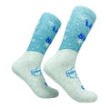 Women's Let It Snow Somewhere Else Socks Funny Christmas Song Festive Winter Footwear Funny Graphic Socks Comfortable...