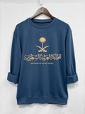 Women's Letter Graphic Round Neck Sweatshirt, Casual Long Sleeve Crew Neck Pullover for Fall & Winter, Women's Clothes...