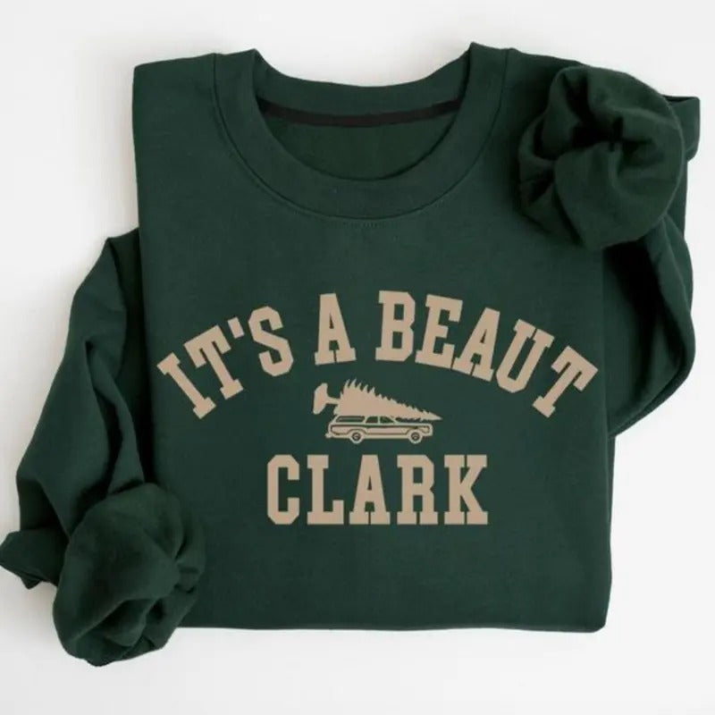 Women's Letter Pgrrint Round Neck Pullover Sweater, Casual Long Sleeve Crew Neck Sweatshirt for Fall & Winter Shirt,...