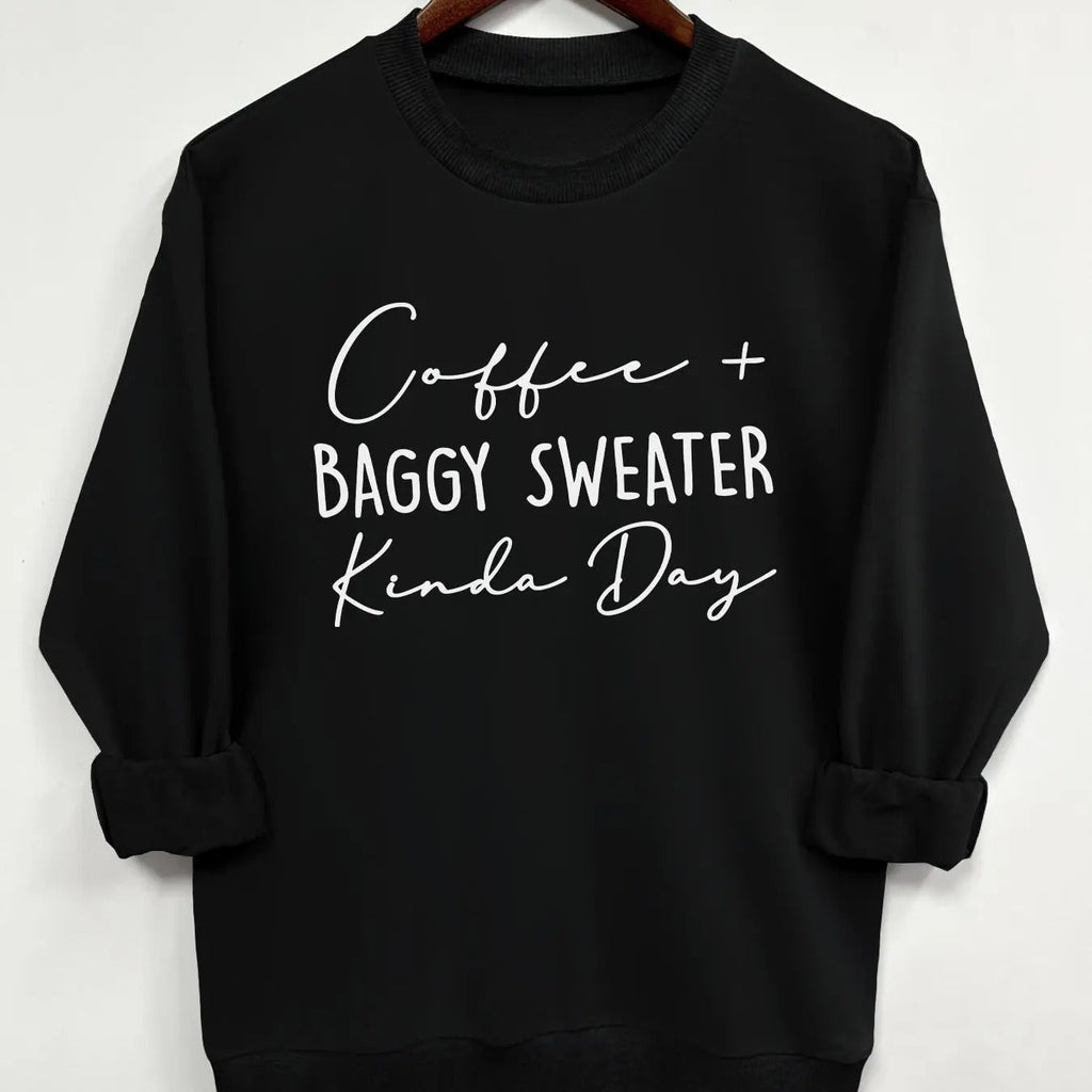 Women's Letter Print Crew Neck Sweatshirt, Casual Long Sleeve Pullover for Daily Wear, Women Clothing for All Seasons...