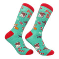 Women's Puppermint Bark Socks Funny Pet Dog Puppy Animal Lover Christmas Candy Footwear Funny Graphic Socks Comfortable...