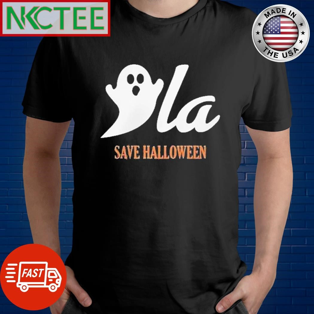 Women’s Comma La Save Halloween Print T-Shirt