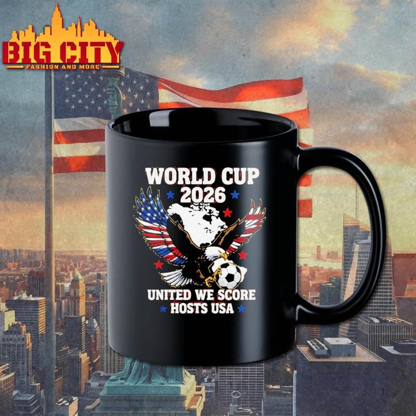 World Cup 2026 Usa Eagle Soccer United We Score Shirt