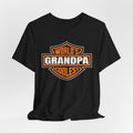 World's Coolest Grandpa Shirt New Grandpa Announcement Tee Motorcycle Grandpa Gift Funny Father's Day & Christmas Gift...