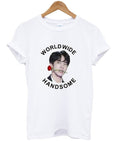 Worldwide Handsome BTS Jin T-Shirt Hoodie, Sweatshirt | PureTeeCo.com