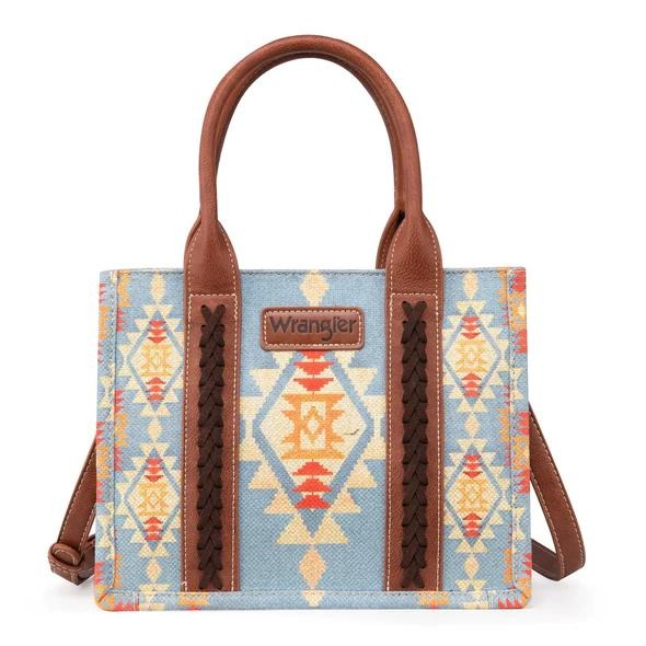 Wrangler Southwestern Canvas Tote - Brown T-Shirts, Hoodie, Sweatshirt | PureTeeCo.com