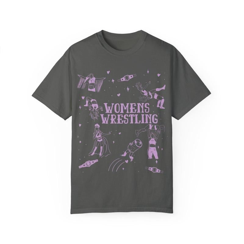 Wrestler Doodle T-shirt, Wrestling Fan Gift, Unisex Tee, Women's Wrestling Moves Shirt Hoodie, Sweatshirt | PureTeeCo.com