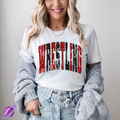 WRESTLING FAUX GLITTER TEE Hoodie, Sweatshirt | PureTeeCo.com (Image 1)