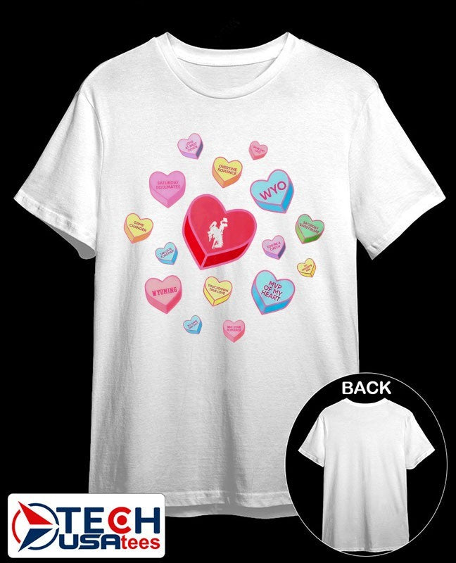 Wyoming Cowboys Sweet Talk Valentine’s Day shirt