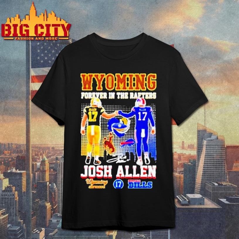 Wyoming Cowboys X Buffalo Bill Forever In The Rafters Shirt