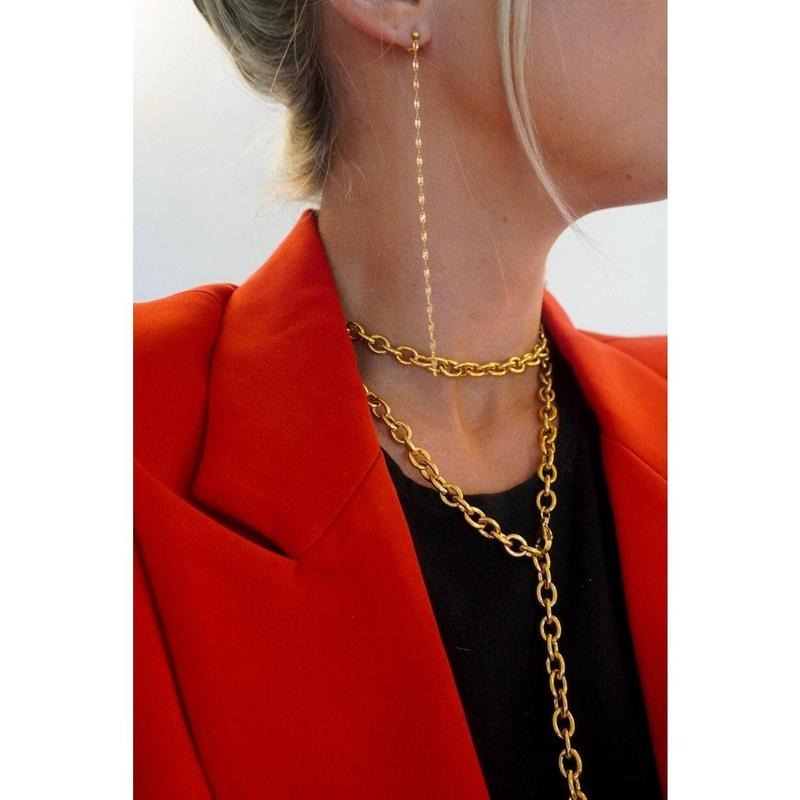 XL DAINTY CHAIN EARRINGS T-Shirts, Hoodie, Sweatshirt | PureTeeCo.com