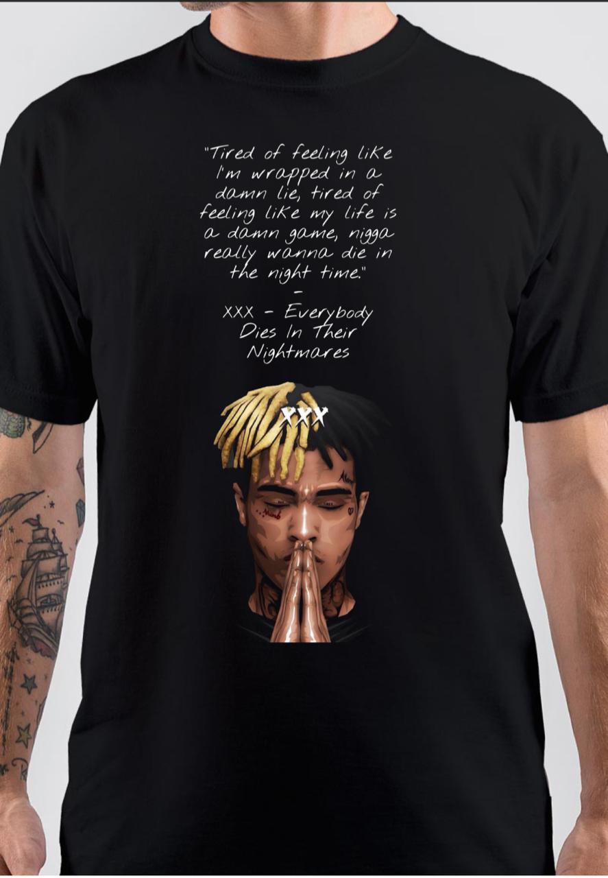 XXXTentacion T-Shirt Style001 Hoodie, Sweatshirt | PureTeeCo.com