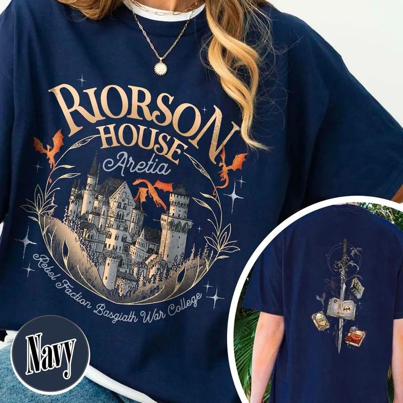 Xaden Riorson House Shirt, Dragon Rider Sweatshirt, Fourth Wing Dragon Rider Tee, Xaddy Riorson Shirt, Bookish Gift for...