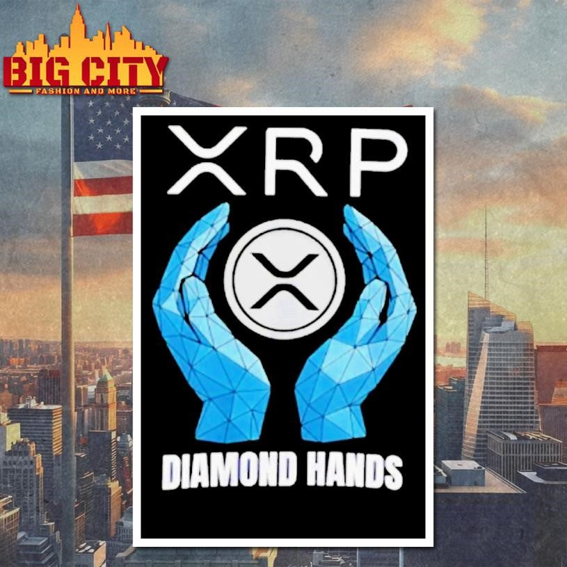 Xrp Diamond Hands Logo Premium Shirt
