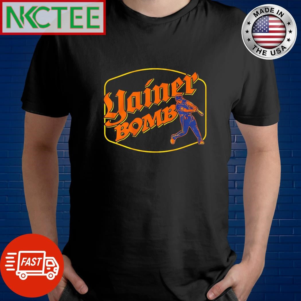 Yainer Diaz Yainer Bomb Houston batting shirt
