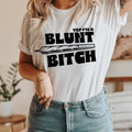 Yep I'm A Blunt  Shirt Women's Funny  Shirt  Sweatshirt  Shirt  Gift For Her Cool Gifts For Girlse6568 Hoodie | PureTeeCo.com