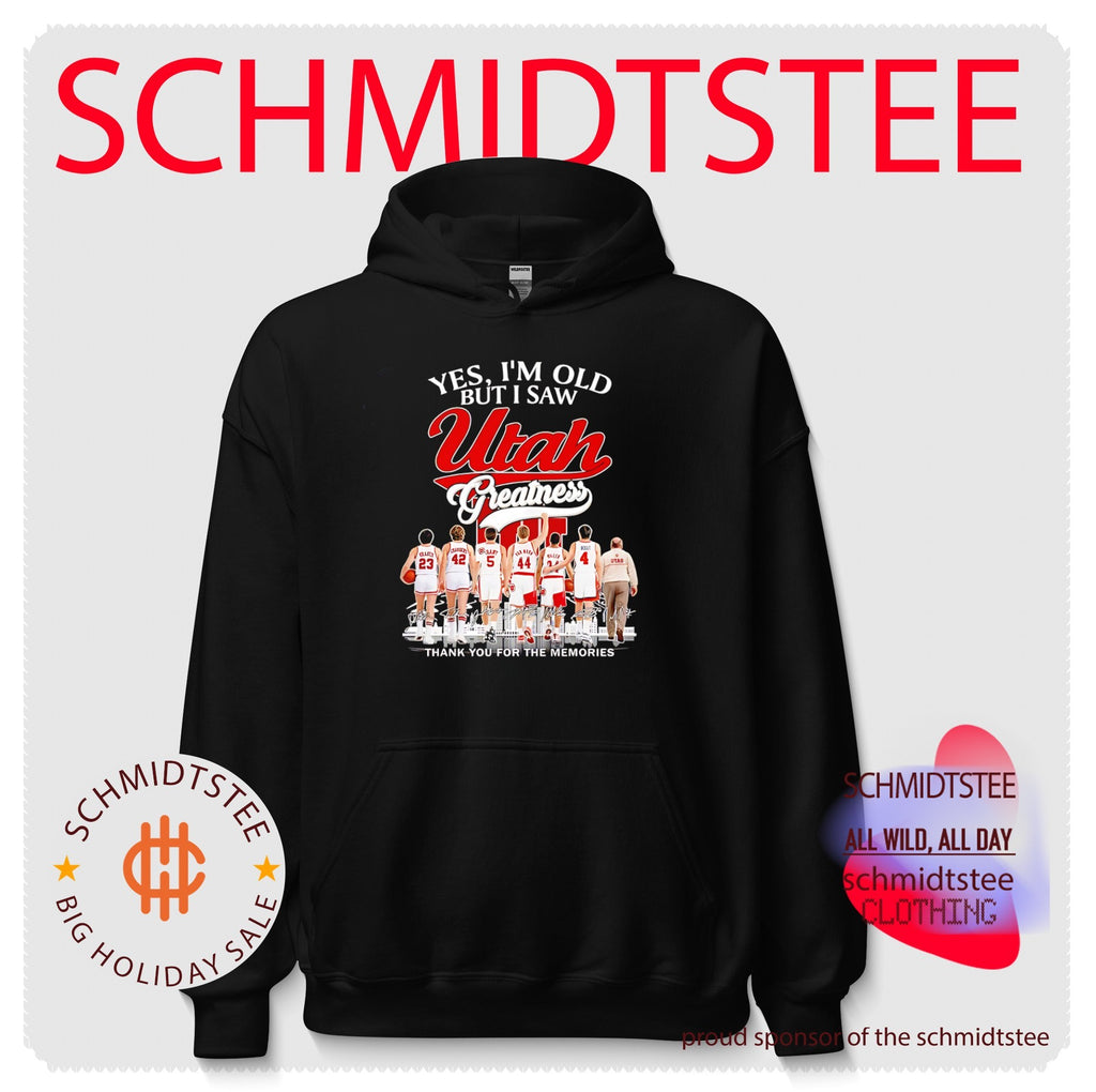 Yes I’m old but I saw Utah Utes greatness thank you for the memories shirt