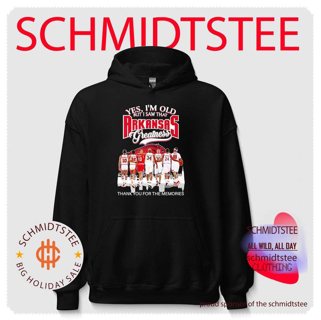 Yes I’m old but I saw that Arkansas Razorbacks greatness thank you for the memories shirt