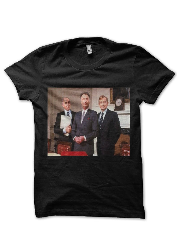 Yes Minister T-Shirt Style002 Hoodie, Sweatshirt | PureTeeCo.com