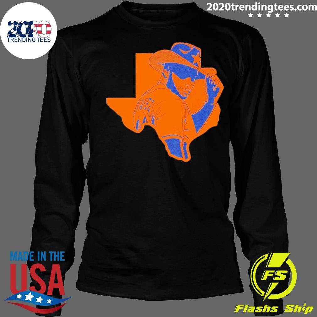 Yordan Alvarez Cowboy Houston Astros Mlb Home Run Hat Texas Map 2026 Shirt