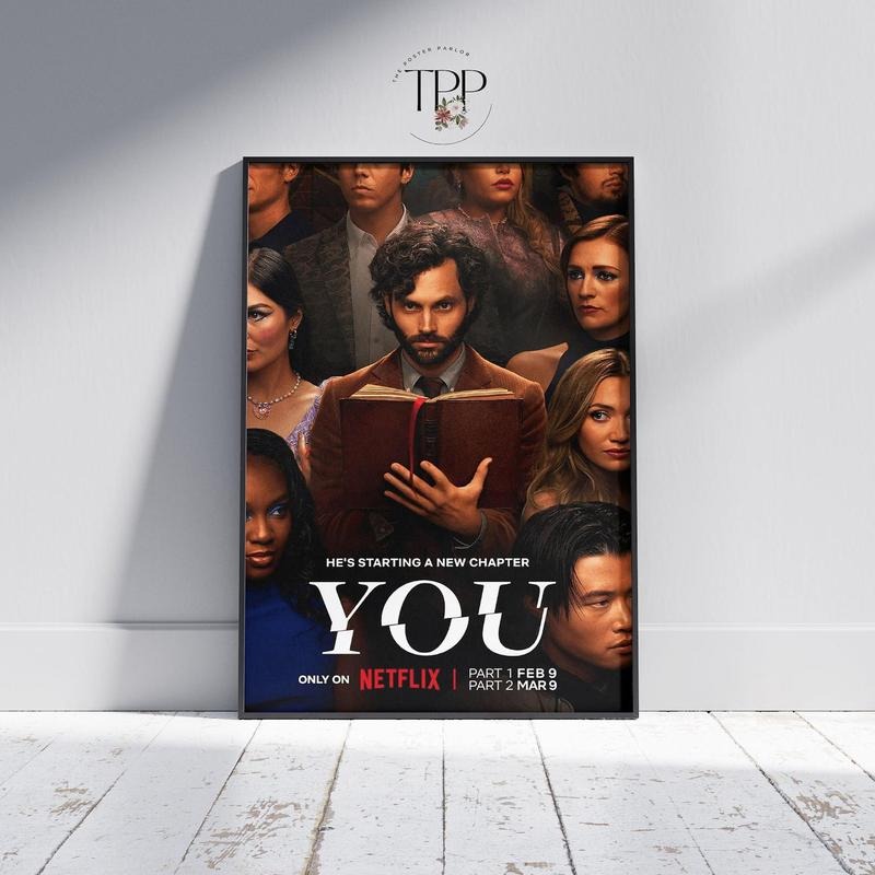You TV Series Poster, Netflix Show Wall Art, High Quality Print, Joe Goldberg Fan Giftstyle{n002}2