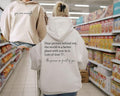 You are Enough, Dear Person Behind Me Two Sided Hoodie, Back and Front Hoodie, Positivity Sweatshirt, Suicide Prevention...